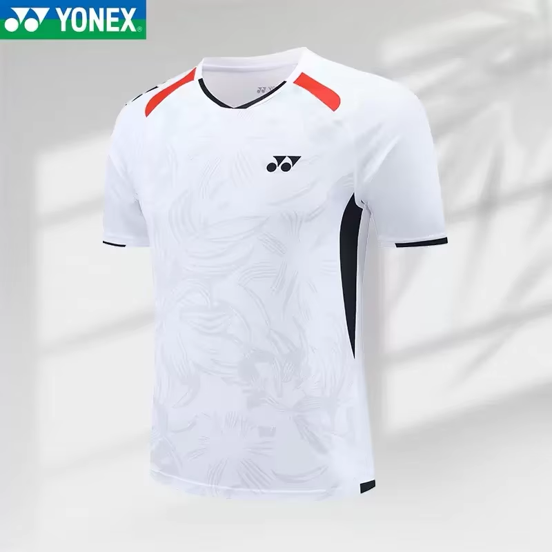 Badminton Player - Koszulka do badmintona YONEX, szybkoschnąca koszulka