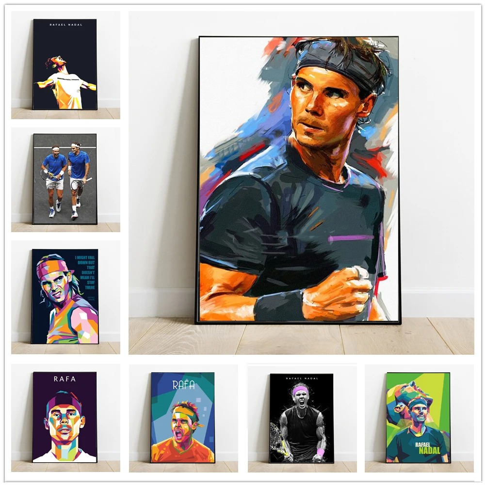Rafaels New Quotes Nadals Tenn – Badminton Poster recenzja i cena