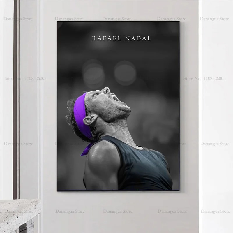 Rafaels New Quotes Nadals Tenn – Badminton Poster recenzja i cena