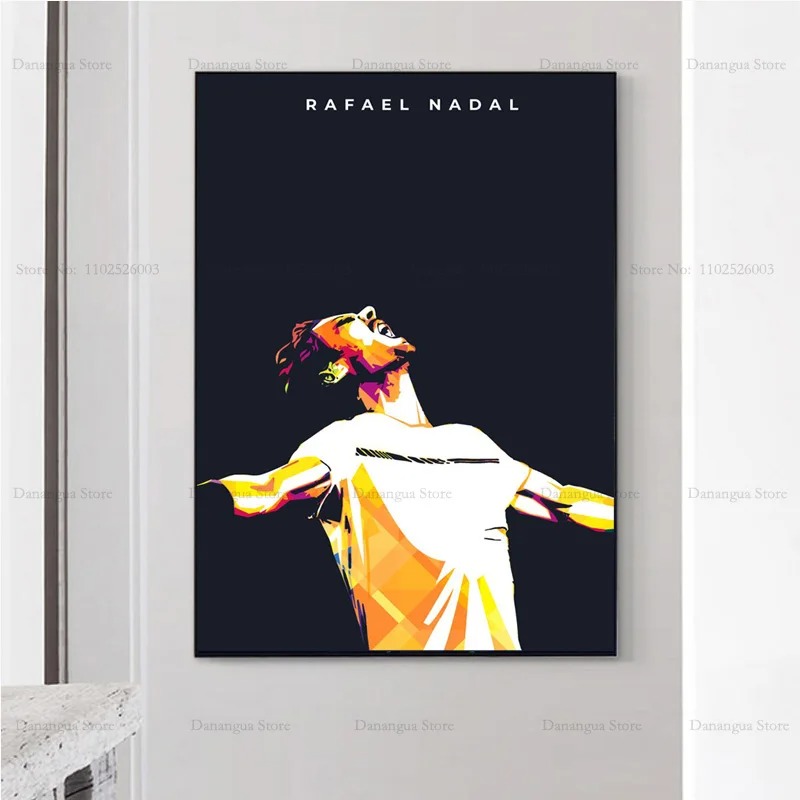 Rafaels New Quotes Nadals Tenn – Badminton Poster recenzja i cena