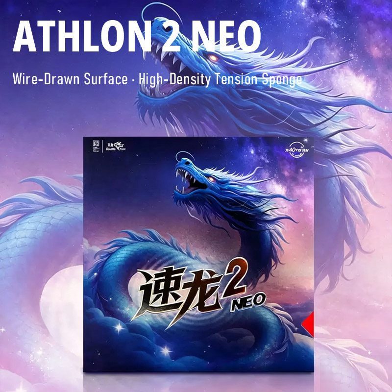 DOUBLE FISH ATHLON 2 NEO Guma  – Badminton Background recenzja i cena