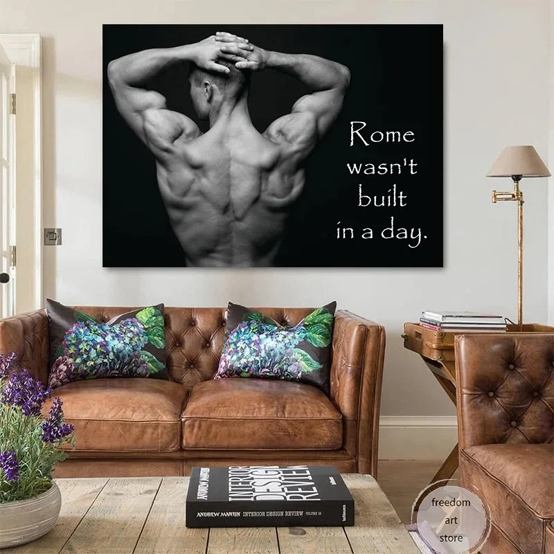 Siłownia Motywacja Muscle Man  – Badminton Poster recenzja i cena