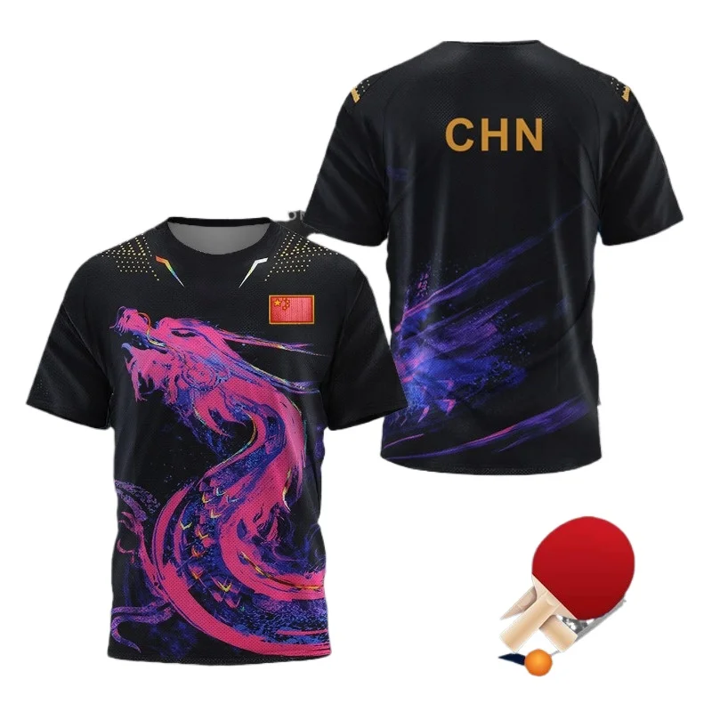 Męska koszulka graficzna z mot – Badminton Vector recenzja i cena